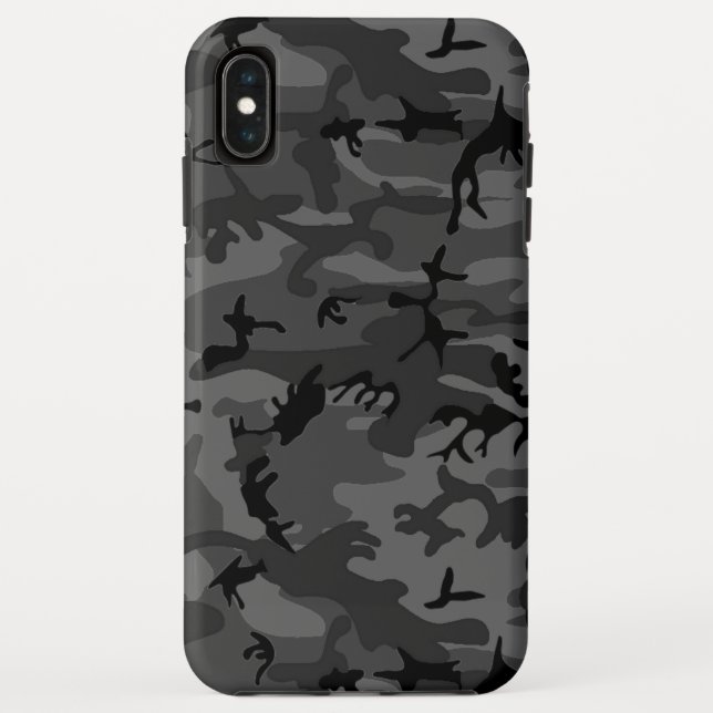 Coques Case-Mate iPhone Motif noir de Camo (Dos)