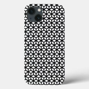 Etui iPhone Case-Mate Motif noir et blanc de cube