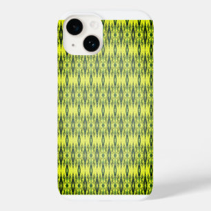 Coque Pour iPhone 14 Motif noir et jaune