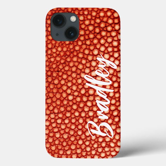Coques Case-Mate iPhone Motif orange (Verso)