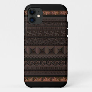 Coque iPhone 11 Motif ornemental grec