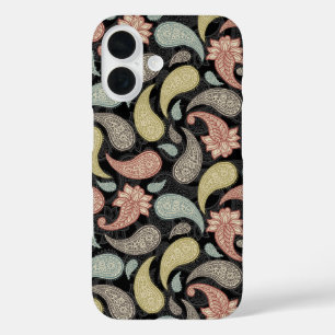 Coques iPhone 16 Motif Paisley