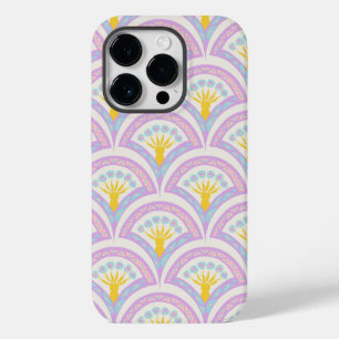 Coque Pour iPhone 14 Pro Motif Pastel en Coquille