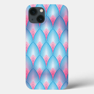 Case-Mate iPhone Case Motif Pétal Turquoise Et Rose