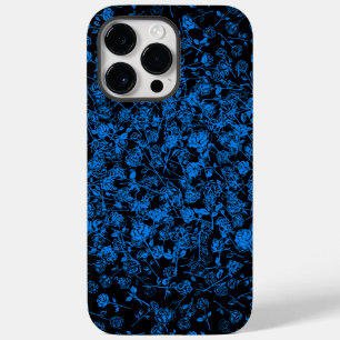 Coque Pour Pour iPhone 14 Pro Max motif plante A05.b BG noir
