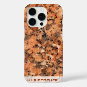 Coques iPhone 16 Pro Motif pointillé de structure de roche de Spottet