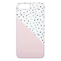 Motif pois Blush Pink Abtract Personnalisé