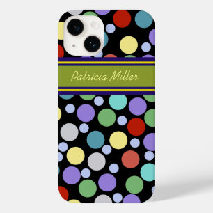 Coques Pour iPhone motif pois personnalisé