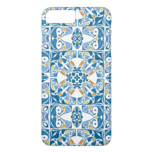 Coque iPhone 8 Plus/7 Plus Motif portugais de tuile