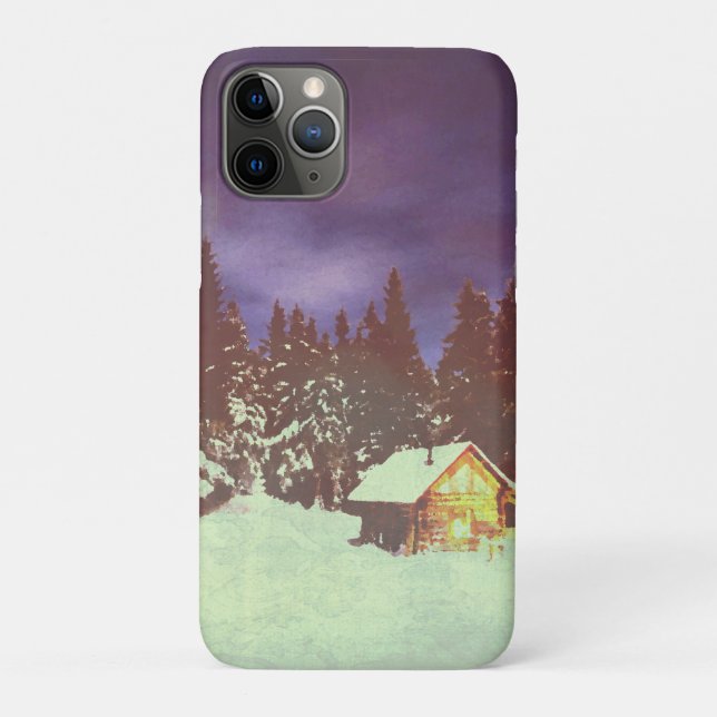 Coques Case-Mate iPhone Motif pour Noël hivers pays des merveilles (Dos)
