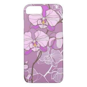 Etui iPhone Case-Mate Motif pourpre d'orchidée