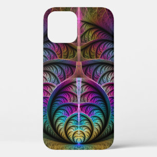 Case-Mate iPhone Case Motif psychédélique coloré abstrait d'art fractal