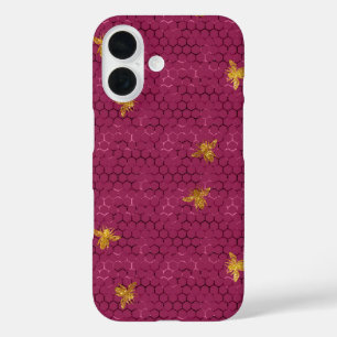 Coques iPhone 16 Motif Queen Bee