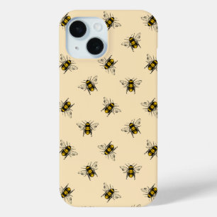 Coque Pour iPhone 15 Motif Queen Bee