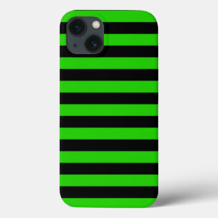 Case-Mate iPhone Case Motif rayé vert et noir gras