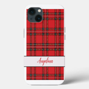 Case-Mate iPhone Case Motif Red Tartan Plaid