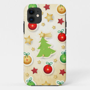 Coque Case-Mate Pour iPhone Motif rétro de Noël
