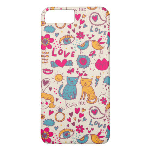 Case-Mate iPhone Case Motif romantique coloré