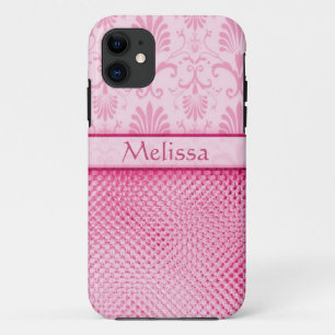 Etui iPhone Case-Mate Motif rose d'effet de Bling personnalisé