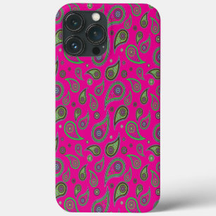 Case-Mate iPhone Case Motif rose et vert Paisley