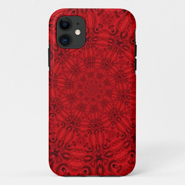 Coques Case-Mate iPhone Motif rouge éclatant Coque-Mate iPhone Cas (Dos)