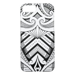 Coques Pour iPhone Motif Samoan d'art de conception de tatouage
