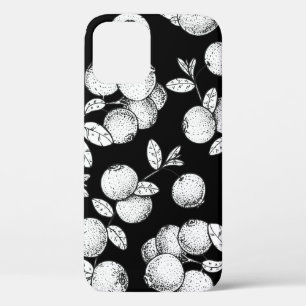 Case-Mate iPhone Case Motif sans couture avec canneberge. Dessin à main