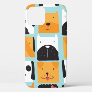 Case-Mate iPhone Case Motif sans couture avec des chiens mignons.