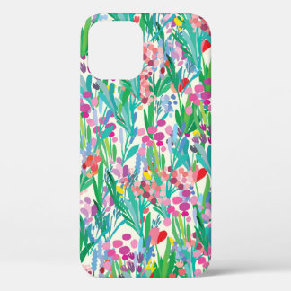 Case-Mate iPhone Case Motif sans couture avec fleurs, arrière - plan pla
