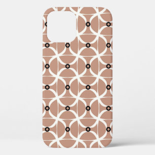 Case-Mate iPhone Case Motif sans couture avec lignes ondulées blanches e