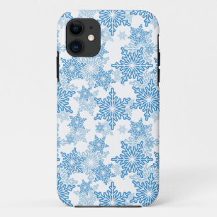 Case-Mate iPhone Case Motif sans couture blanc et bleu