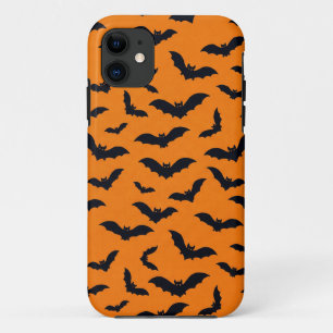 Case-Mate iPhone Case Motif sans couture de chauves-souris noires Hallow