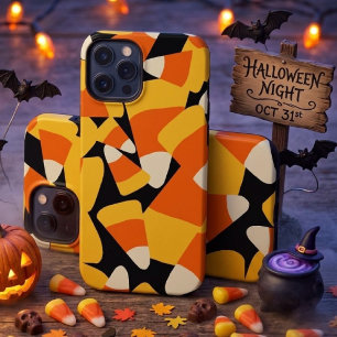 Case-Mate iPhone Case Motif sans couture de maïs de bonbon d'Halloween