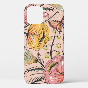 Case-Mate iPhone Case  motif sans couture fleurie avec fleurs vintages e