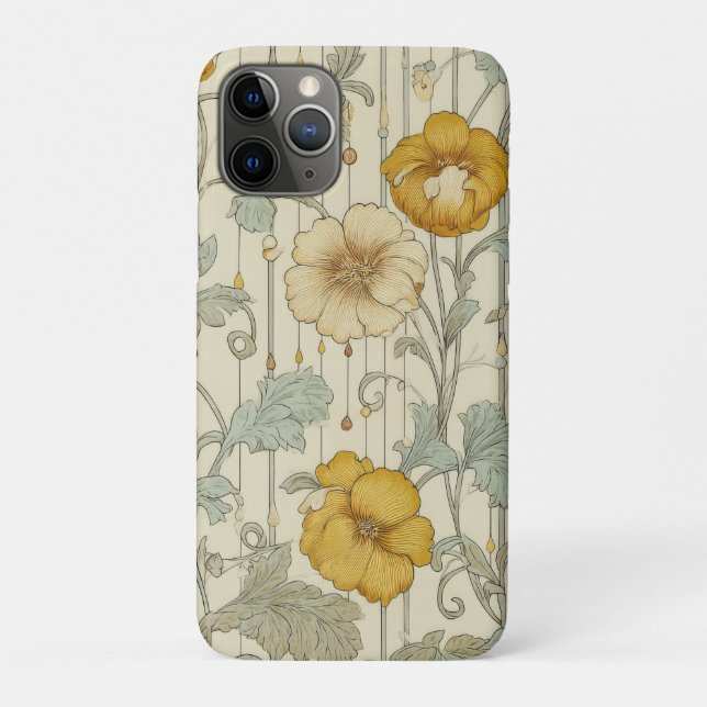 Coques Case-Mate iPhone Motif sans fil Sage Green (Dos)
