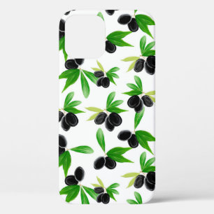 Case-Mate iPhone Case Motif sans soudure Gouache avec branche d'olivier,