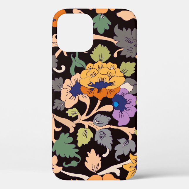 Coques Case-Mate iPhone motif sans soudure. ornement fleuri islamique clas (Verso)