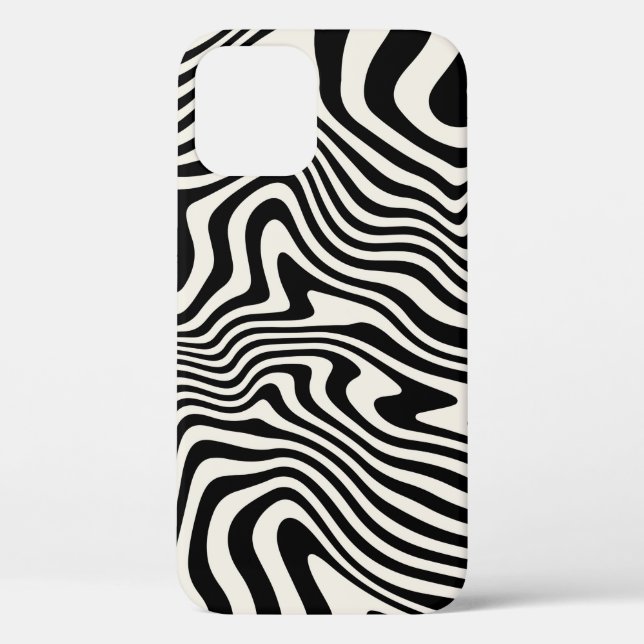 Coques Case-Mate iPhone  motif sans soudure. texture rayée Abstraite avec  (Verso)