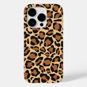Coque Pour iPhone 14 Pro Motif sans voile Leopard