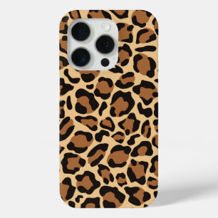 Coque iPhone 15 Pro Motif sans voile Leopard