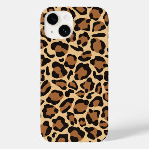 Coque Pour iPhone 14 Motif sans voile Leopard