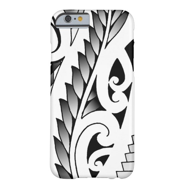 Coques Case-Mate iPhone Motif silverfern maori de tatouage avec des (Dos)