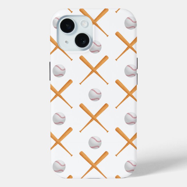 Coques Case-Mate iPhone Motif sportif de baseball Batup (Verso)