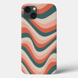 Case-Mate iPhone Case Motif Super à bande colorée rétro