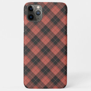 Case-Mate iPhone Case Motif tartan simple en rouge