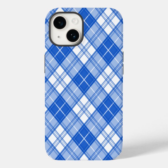 Coques Case-Mate iPhone Motif tatan bleu foncé yxm0uat9 diagonale (Verso)