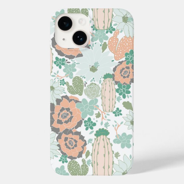 Coques Case-Mate iPhone Motif tendance Cactus (Verso)