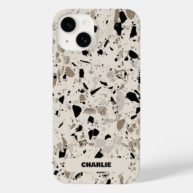 Coques Case-Mate iPhone Motif Terrazzo (Verso)