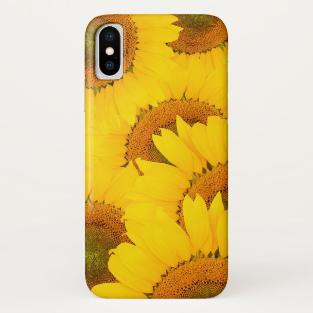 Coques Case-Mate iPhone Motif tournesol (Dos)