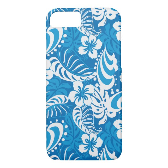 Coques Case-Mate iPhone Motif tropical de ketmie (Dos)